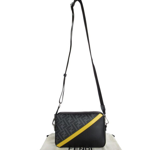 Auth Fendi Zucca Camera Case #160654F10B - Picture 6 of 12